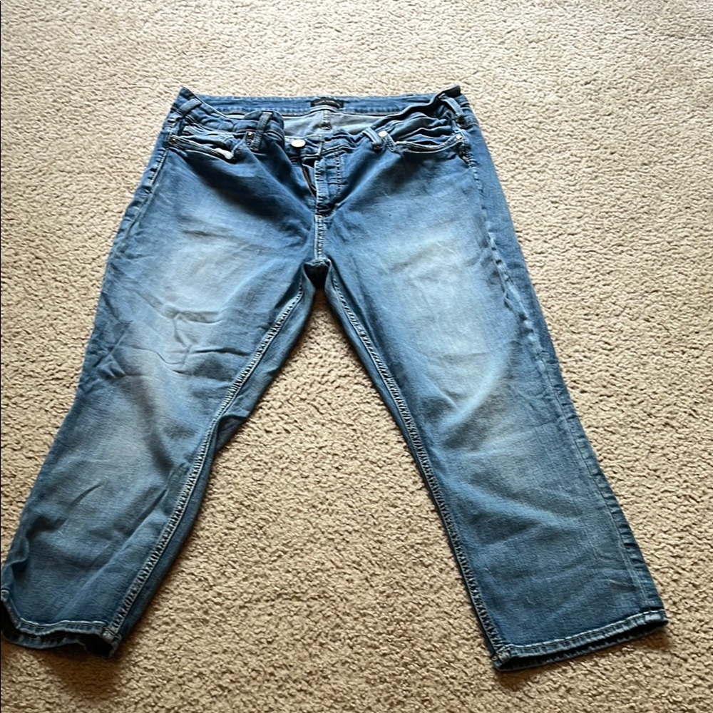 Silver Jeans Women's Blue Denim Pants